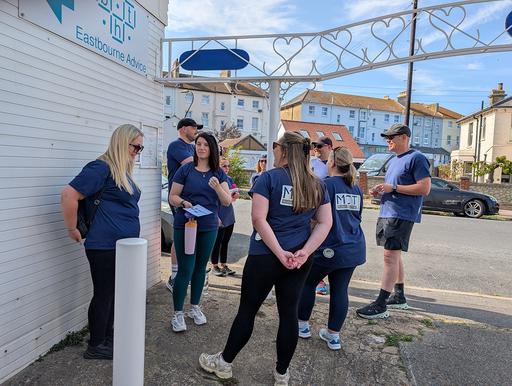 Group Outside Office